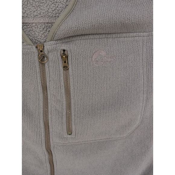 Lowe Alpine Vest Mens XL Gray Aleutian Full Zip Polartec Fleece Outdoor Gorpcore - Picture 6 of 11